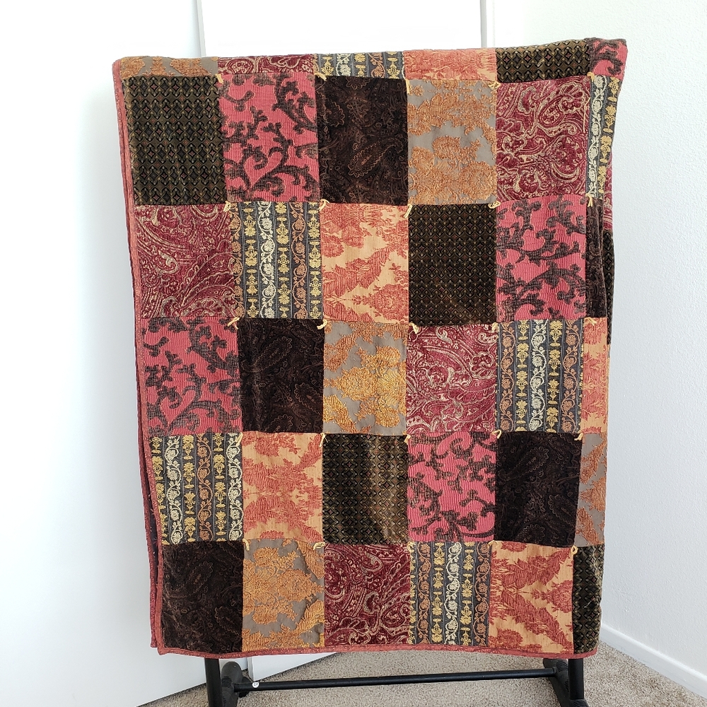 Double D Ranch Multicolor Patchwork Duvet Cover - Picture 5 of 16